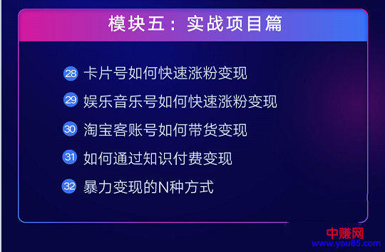 图片[4]-（935期）抖音赚钱实战新手特训营：暴利变现，单账号营收10W+（33集视频课）-副业网