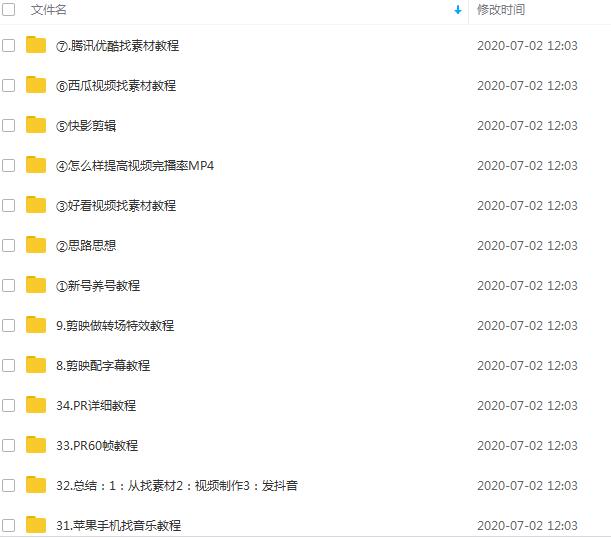 图片[2]-（1391期）超然团队抖音影视剪辑教程：新手养号、素材查找、音乐配置、上热门等超详细-副业网