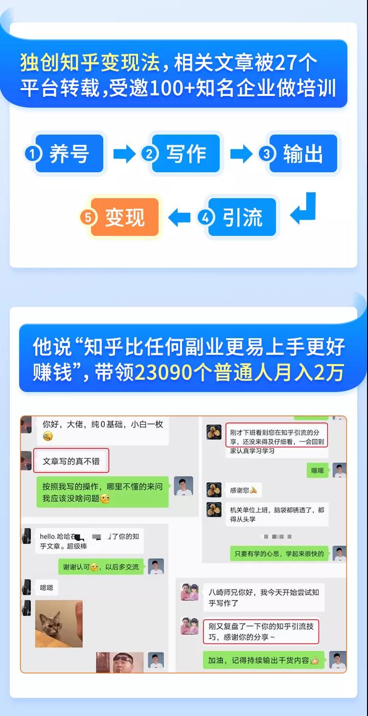 图片[7]-（1517期）知乎赚钱实战营，0门槛，每天1小时 在家每月躺赚10W+（完整版19节视频课）-副业网