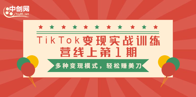 （1653期）龟课·TikTok变现实战训练营线上第1期，多种变现模式，轻松赚美刀-副业网