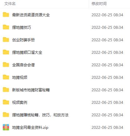 图片[3]-（2956期）全国各地行业小本摆地摊教程创业夜市顺口溜选址经验教程课，价值上千元-副业网