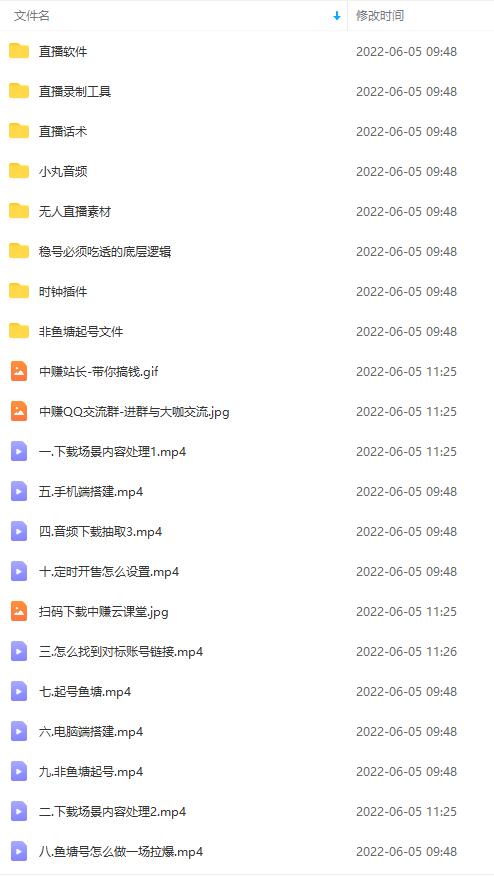 图片[2]-（2817期）无人直播学习核心教程：起号+搭建+软件工具+插件+素材+话术等等-副业网