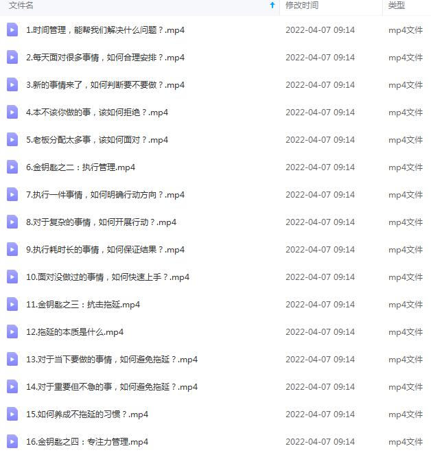 图片[2]-（2493期）《时间管理的5把金钥匙》提升你的时间和生活掌控力 做高效能人士-副业网