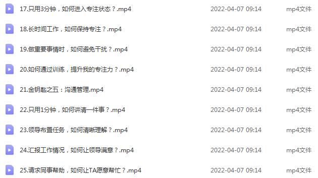 图片[3]-（2493期）《时间管理的5把金钥匙》提升你的时间和生活掌控力 做高效能人士-副业网