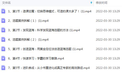 图片[2]-（2457期）林雨小书童思维课：快速捕捉知识付费蓝海选题，造课抢占商机-副业网