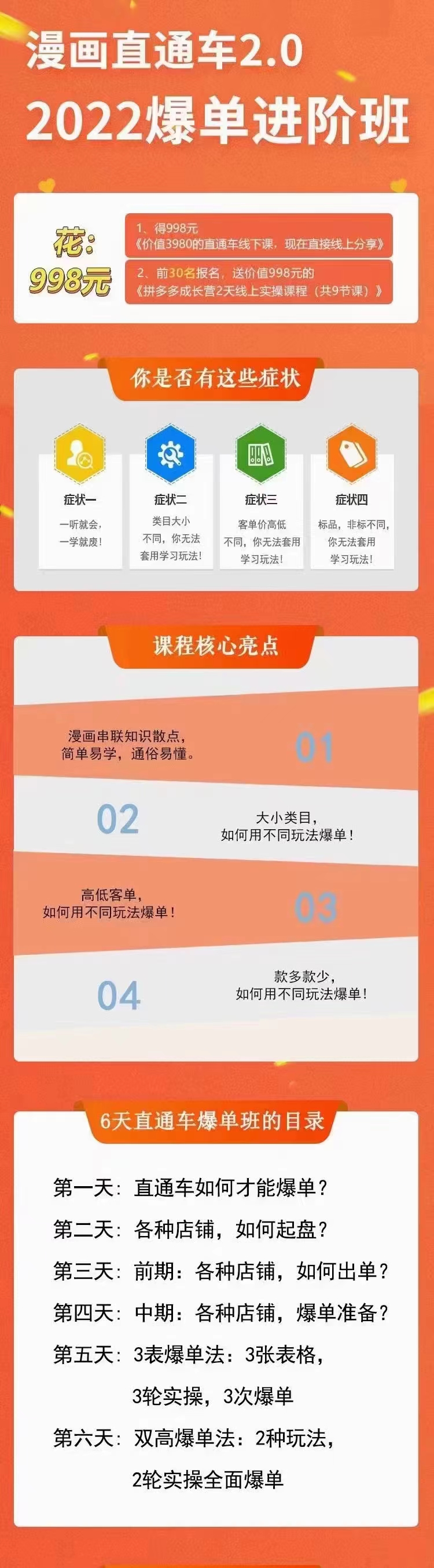 图片[2]-（3368期）2022直通车爆单进阶班2.0，六天学会如何通过直通车爆单-副业网
