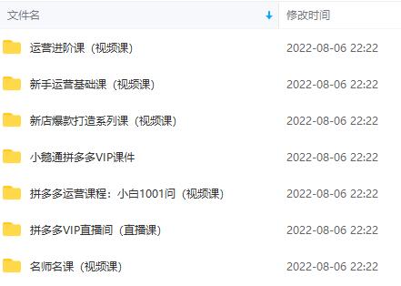 图片[2]-（3415期）拼多多运营课程合集：从新手到运营进阶，轻松打爆爆款（全套系统课程）-副业网