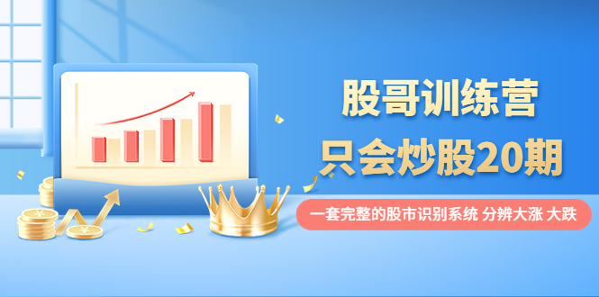 （3732期）股哥训练营·只会炒股20期：一套完整的股市识别系统，分辨大涨、大跌！-副业网