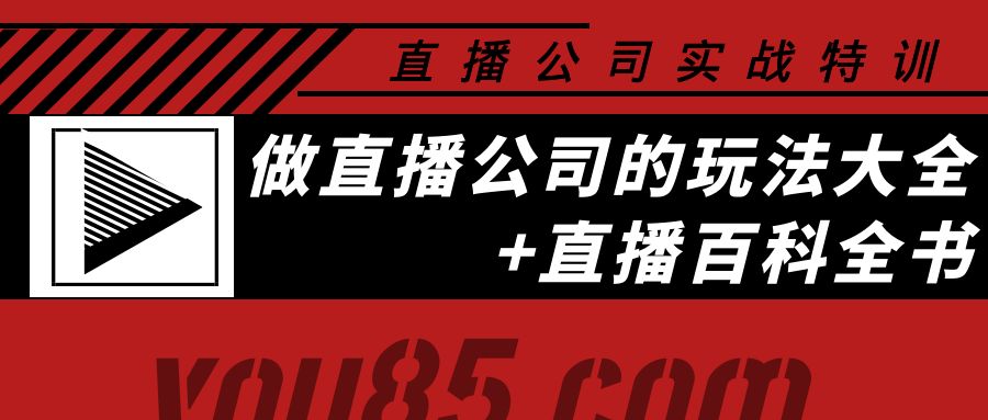 （3799期）老陈·直播公司实战特训：做直播公司的玩法大全+直播百科全书-副业网