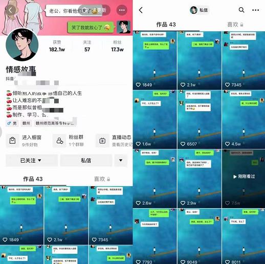 图片[2]-（3062期）情感故事对话号教学，手机操作，吸粉能力超强的起号思路，值得学习-副业网