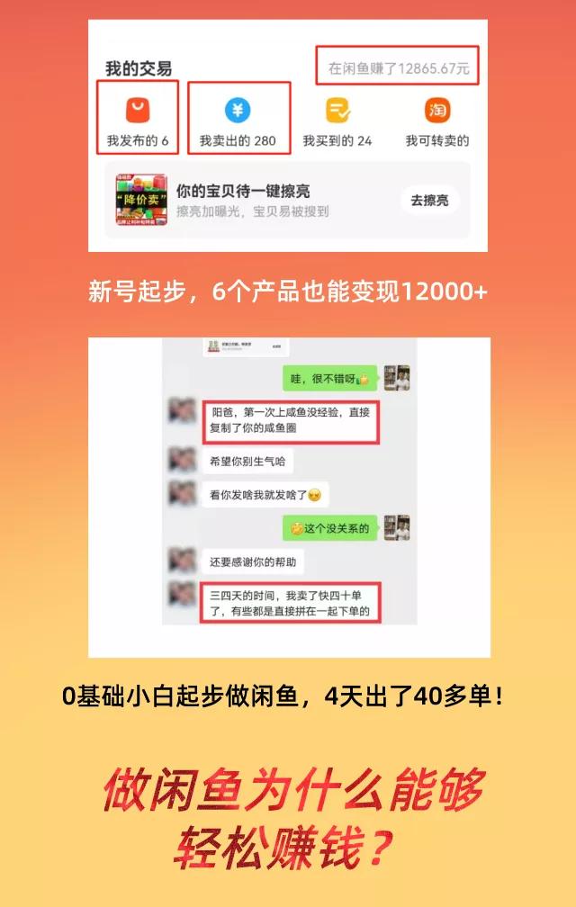 图片[3]-（3052期）普通人操作的《闲鱼副业项目》新号起步实操4天出40单，变现12000+-副业网
