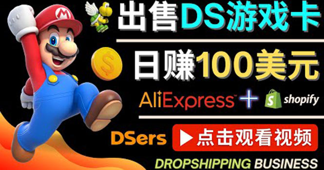 （4207期）出售DS游戏卡，日赚100美元以上，净利润可达100%-副业网