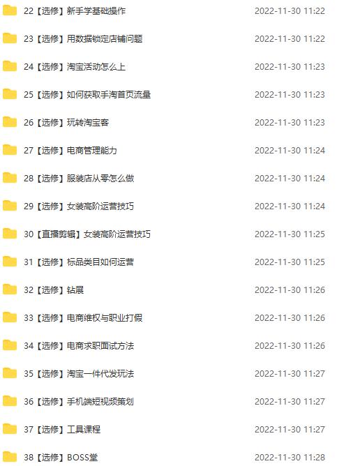 图片[3]-（4409期）淘系天猫电商业绩增长：已培养上千位卖家实现100W+利润（700节30G课程）-副业网