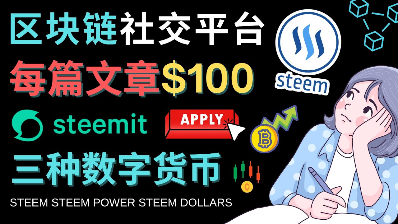 （4603期）区块链的社交媒体平台Steemit，每篇文章赚100美元 – 注册流程和盈利模式-副业网