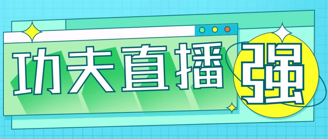 （4944期）外面收费998的功夫直播脚本，让你直播变得和呼吸一样简单(永久脚本+教程)-副业网