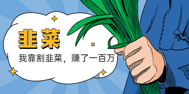 （5765期）我靠割韭菜 赚了一百万-副业网
