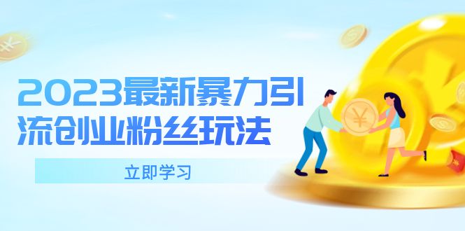 （5845期）2023最新暴力引流创业粉丝玩法，单日被动引流50+创业粉-副业网