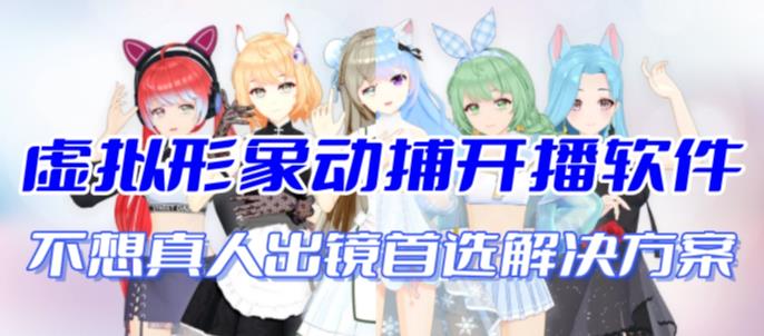 （7050期）首款AI视频动捕虚拟辅助直播产品【不想真人出镜就用虚拟形象替代】-副业网