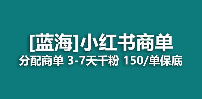 （7349期）2023蓝海项目，小红书商单，快速千粉，长期稳定，最强蓝海没有之一-副业网