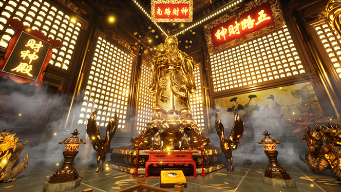 图片[4]-（7359期）VR全景模式五路财神无人直播玩法，抖音目前最火玩法独家制作【吸金又吸睛】-副业网