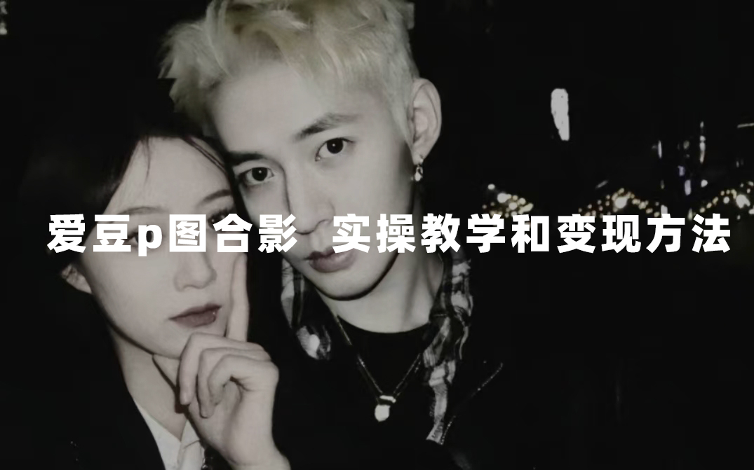 （7558期）最新玩法 与爱豆p图合照爆火  10分钟教会你 实操日入300+-副业网