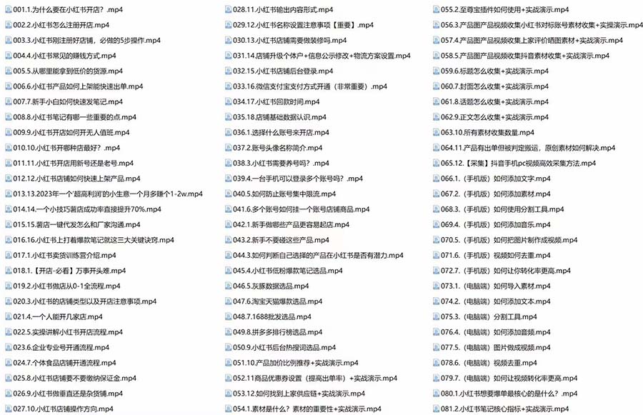 图片[4]-（7937期）新个体·搞钱-小红书训练营：实战落地运营方法，抓住搞钱方向，每月多搞2w+-副业网