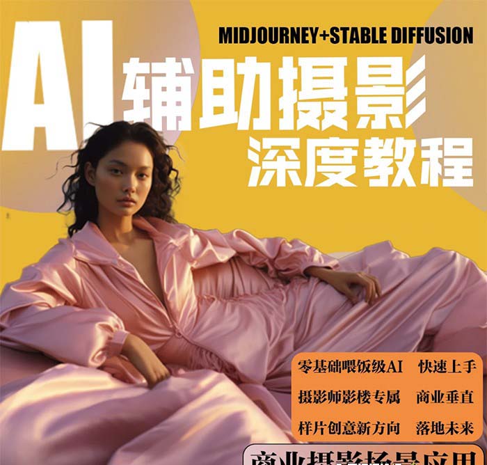 图片[2]-（8727期）2024年AI辅助摄影人工智能商业应用摄影课程（37节课）-副业网