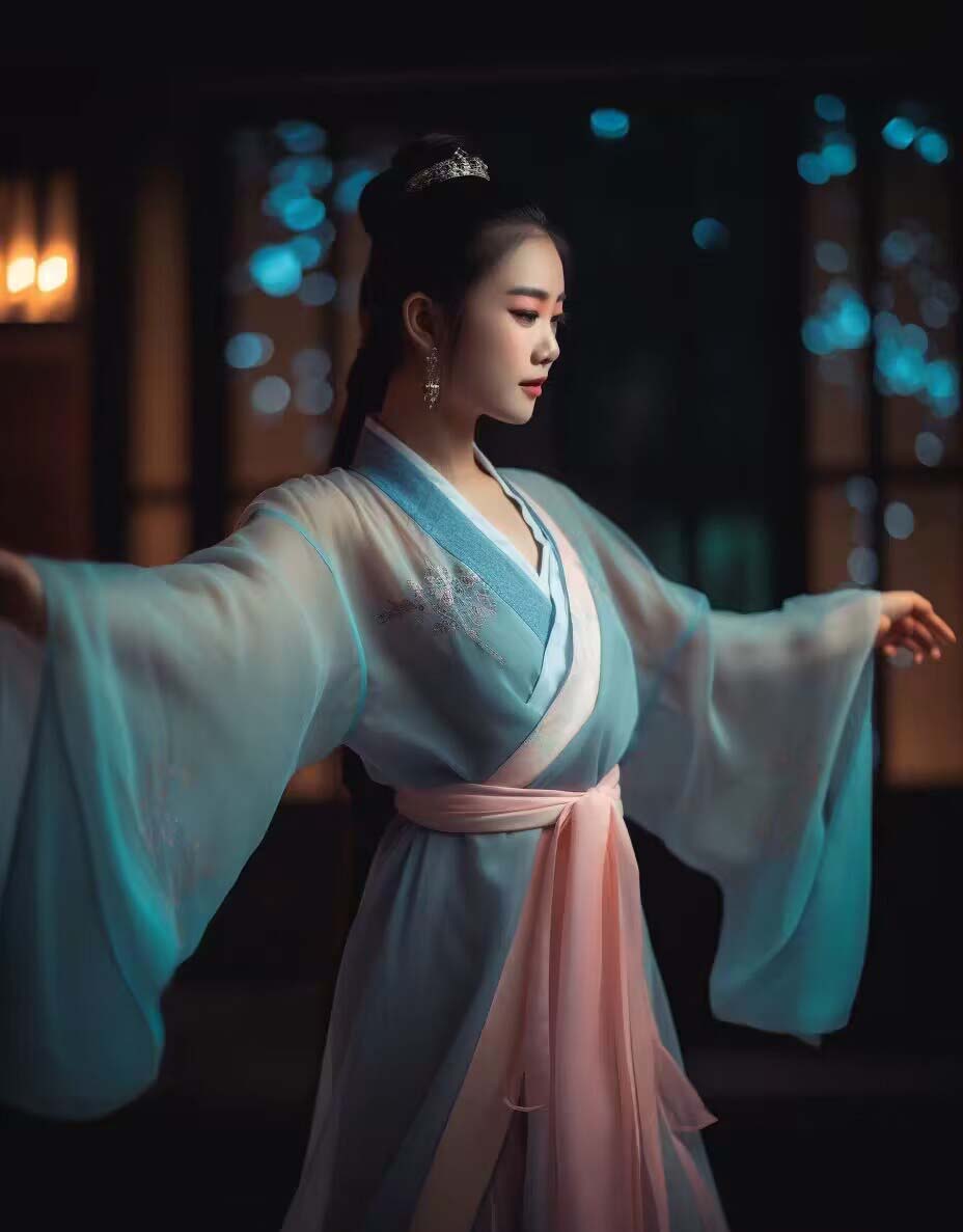 图片[10]-（8814期）Midjourney关键词-AI生成中国风古装汉服美女人像提示关键词-副业网