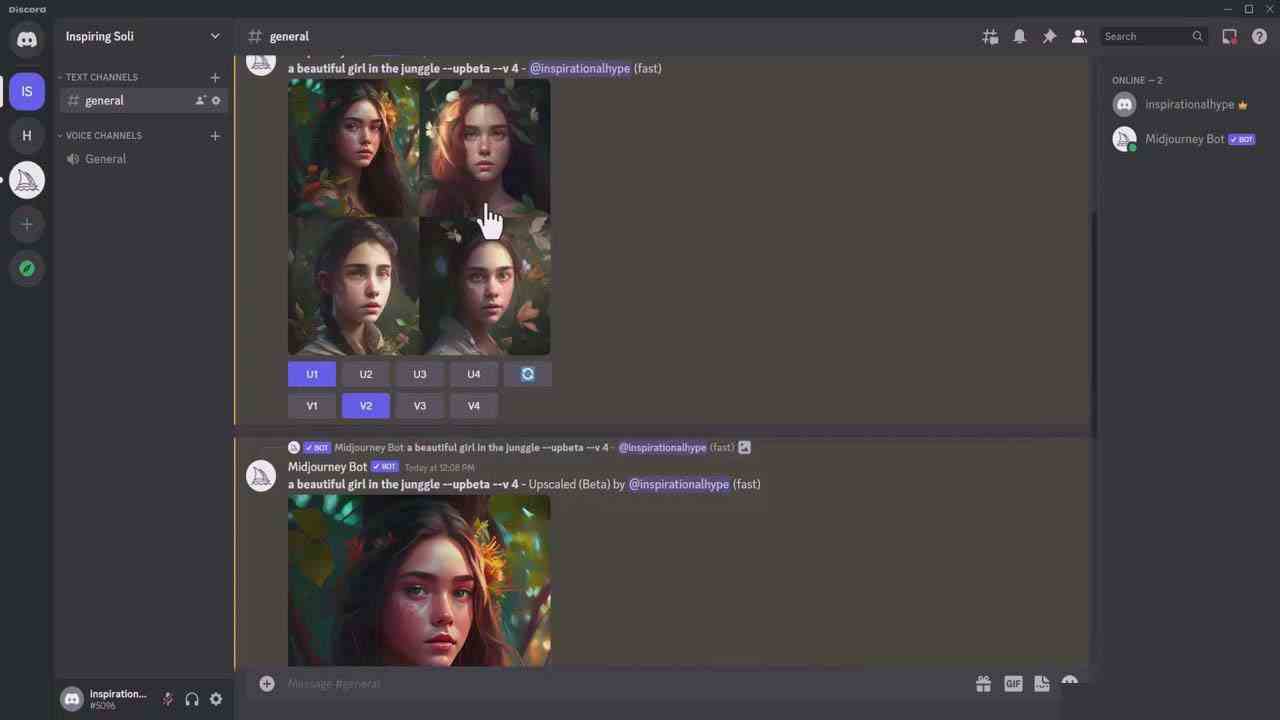 图片[5]-（8912期）掌握 MidJourney V5 AI + ChatGPT创建一致的角色设计图像-22节课-中英字幕-副业网