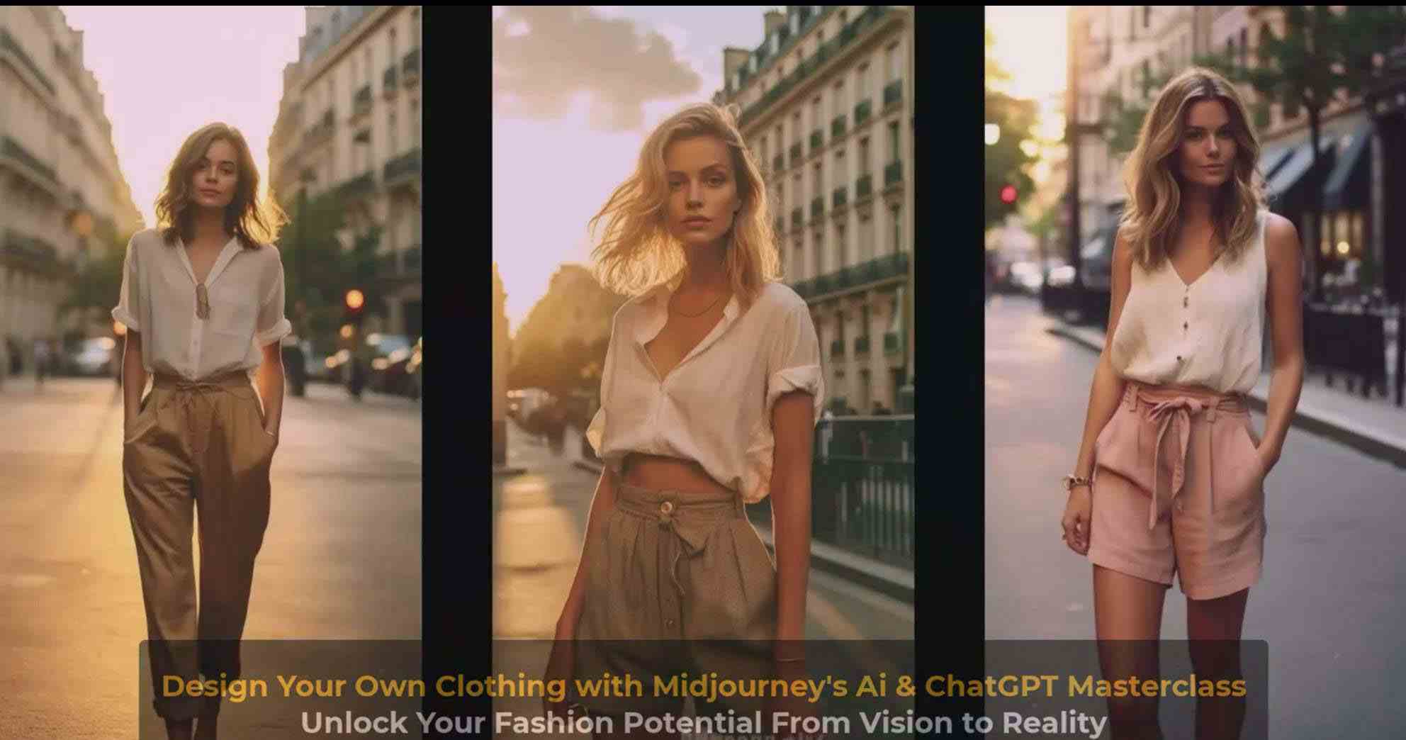 图片[11]-（8956期）利用 Midjourneys Ai 人工智能设计自己的服装AI大师班-10节课-中英字幕-副业网
