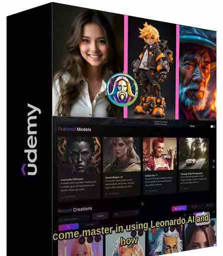 图片[2]-（9356期）比 Midjourney 更好的 Leonardo AI绘画图像大师班教程-16讲-中英字幕-副业网