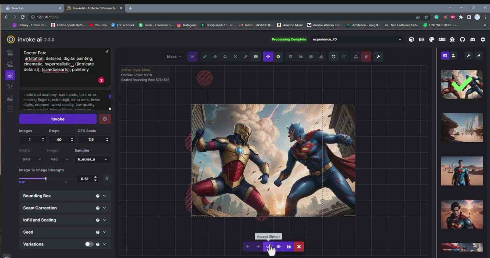 图片[3]-（9760期）Invoke AI 绘画教程-零基础创作可以销售的完美插图-49节-中英字幕-副业网