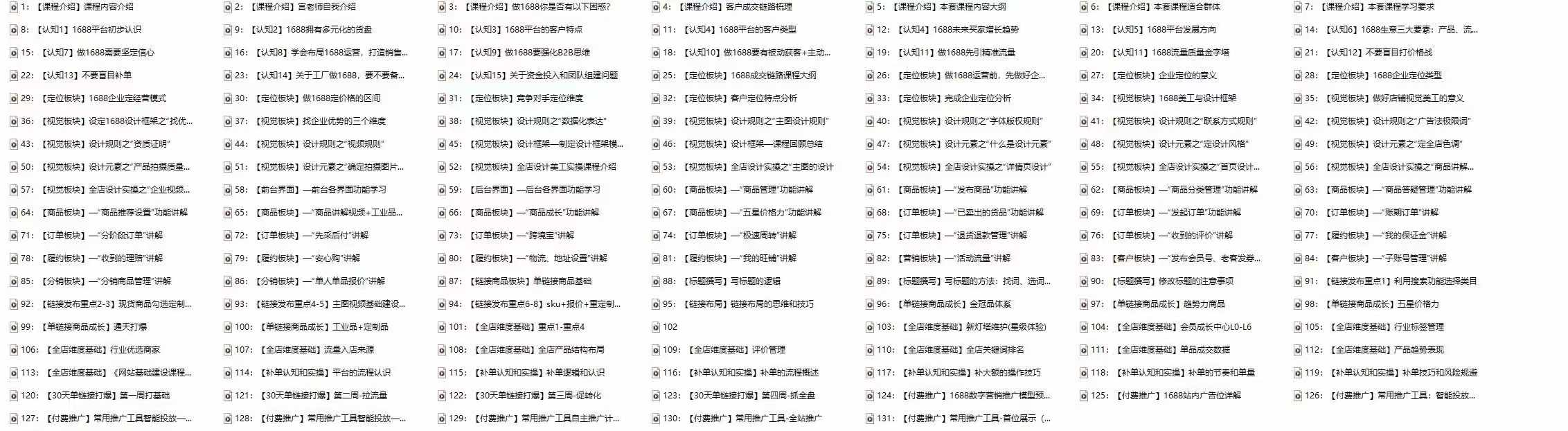 图片[3]-（11857期）1688最新实战运营  0基础学会1688实战运营，电商年入百万不是梦-131节-副业网