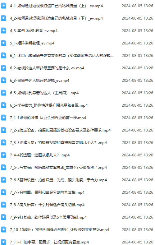 图片[3]-（11991期）实体店老板获客特训营：认知、定位、文案、矩阵、直播、AI等（72节）-副业网