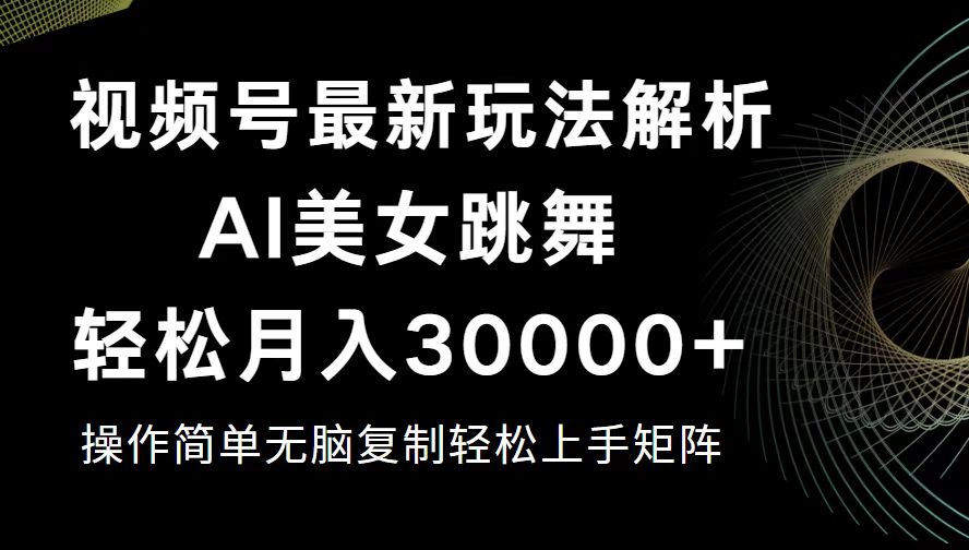 （12420期）视频号最新暴利玩法揭秘，轻松月入30000+-副业网