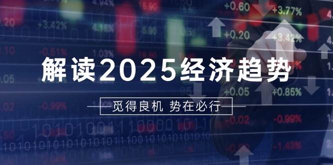 （13463期）解读2025经济趋势、美股、A港股等资产前景判断，助您抢先布局未来投资-副业网