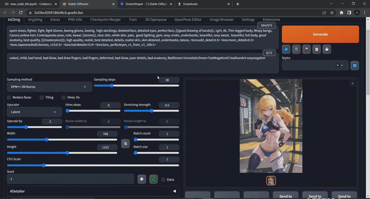图片[6]-利用Stable Diffusion创建动漫艺术图像使用AI绘画赚钱-中英字幕-副业网