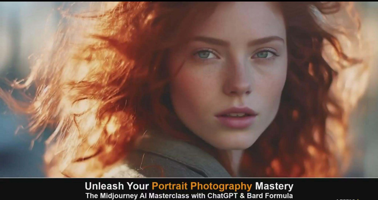 图片[3]-Midjourney v5 ChatGPT 和 Bard AI人工智能人像摄影大师班-15节-中英字幕-副业网
