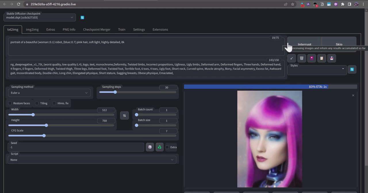 图片[6]-终极Stable Diffusion + ChatGPT AI绘画及模型训练课程-中英字幕-副业网