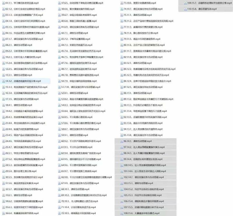 图片[2]-抖音小店最新实训营，提升体验分、商品卡 引流，投流增效，联盟引流秘籍-副业网