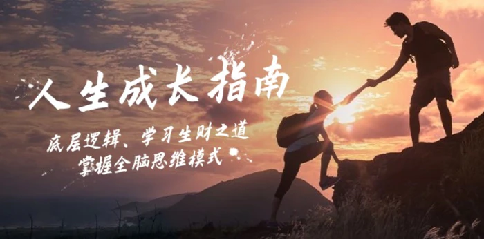 人生成长指南：底层逻辑、学习生财之道，掌握全脑思维模式-副业网