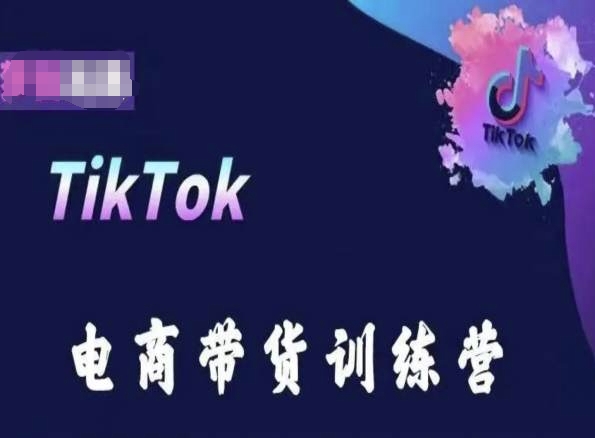 TikTok电商带货训练营，跟随时代潮流，跨境掘金-副业网