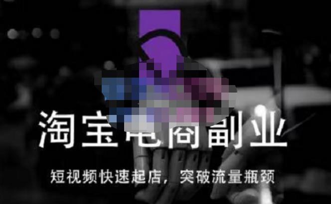 蓝Sir派·淘宝短视频快速起店，替代传统搜索方式，学会做一个不一样的淘宝店-副业网