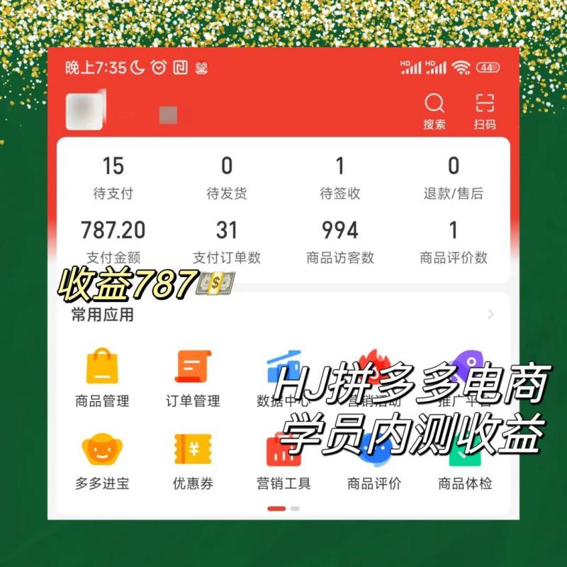 图片[4]-2023拼多多电商项目，稳定一天300～3000+，门槛低，出单快，一部手机即可完成-副业网