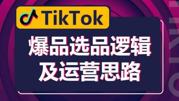 TikTok爆品选品逻辑及运营思路：解决网络环境快速入门TikTok-副业网