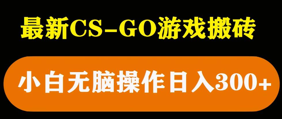 最新csgo游戏搬砖游戏，无需挂机小白无脑也能日入300+-副业网