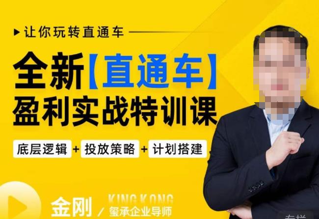 玺承·全新直通车盈利实战特训课，从​底层逻辑详细拆解，从底层，策略到搭建，让你玩转直通车-副业网