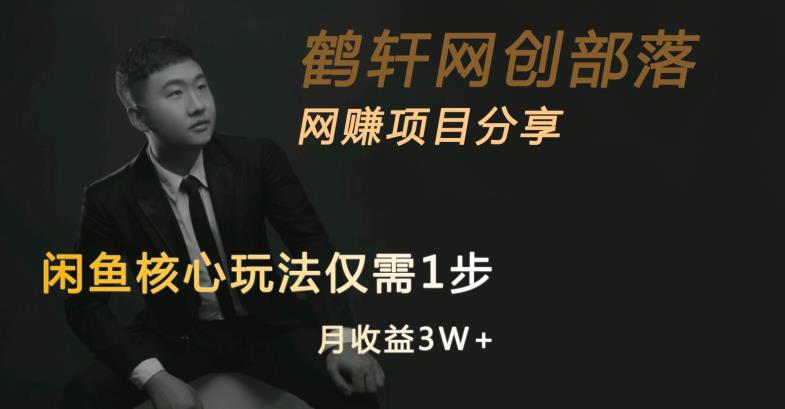 闲鱼核心玩法不卖货也能1年变现20W，玩法简单-副业网