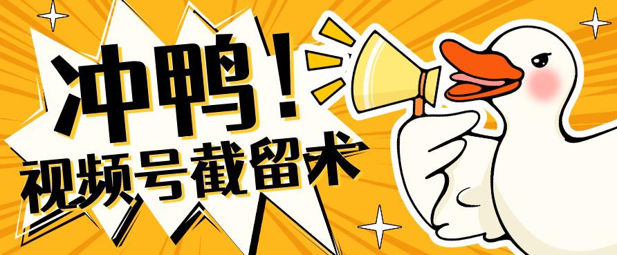 全球首发-视频号无限截留术-你不知道的流量沃土-副业网