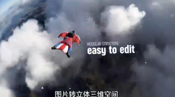 AE脚本-平面图片转3d三维视差动画Projection 3D v3.08（有教程视频）-副业网